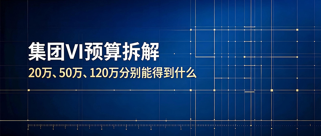 做一套集团 VI，20 万、50 万、120 万预算分别能得