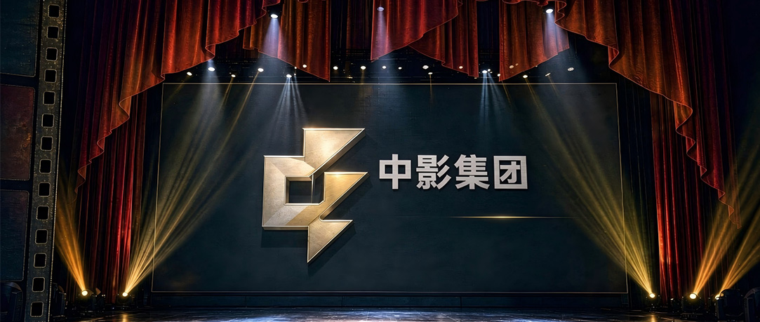 中影集团＂旗帜＂版品牌标识焕新